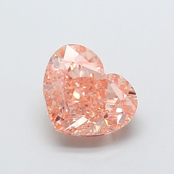 Heart Fancy Intense Brownish Orange Lab-grown Diamond 2.05ct VS1 loose diamond