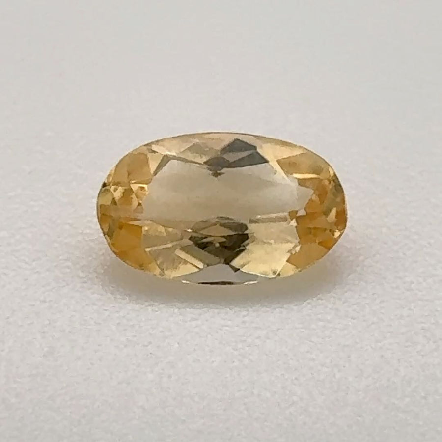 Oval Yellow Topaz 0.565ct loose gemstone