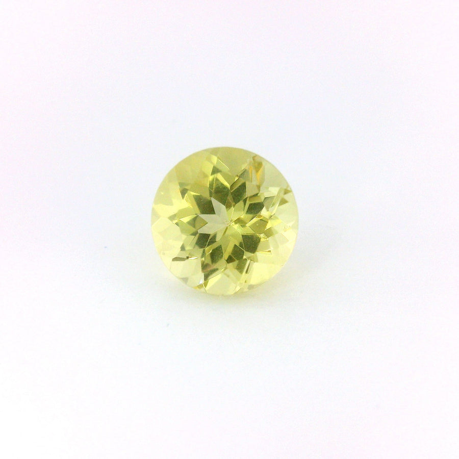 Round Yellow Apatite 2.5ct loose gemstone