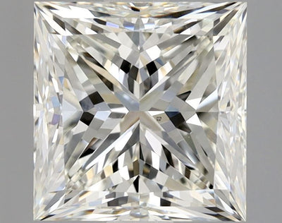 Princess Natural Diamond 1.70ct J VS2