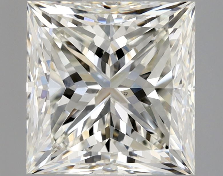 Princess Natural Diamond 1.70ct J VS2