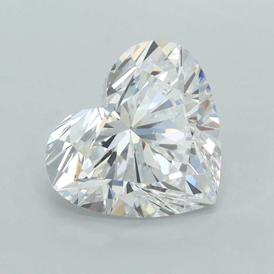 Heart Lab-Grown Diamond 2.31ct D VVS1