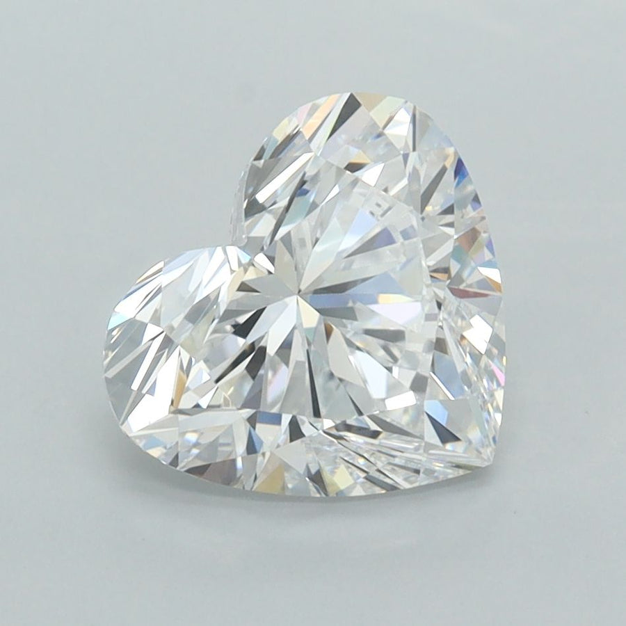 Heart Lab-Grown Diamond 2.31ct D VVS1