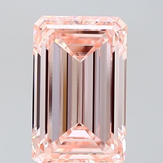 Emerald Fancy Intense Pink Lab-grown Diamond 2ct VS1 loose diamond