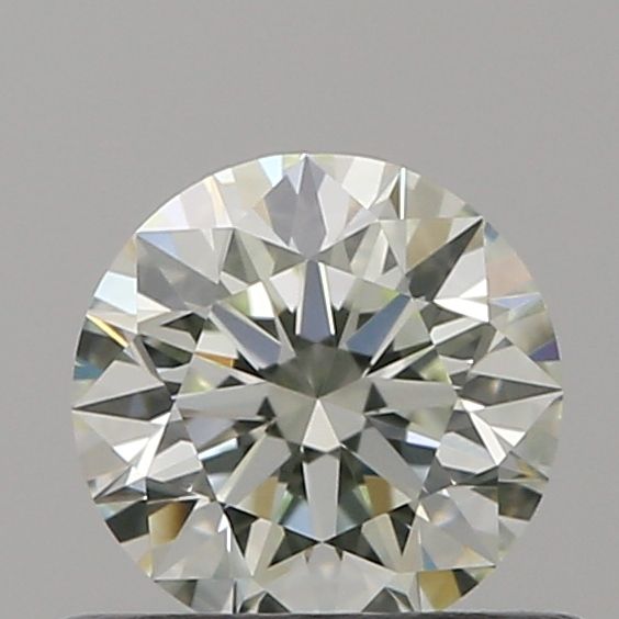 Round Very Light Gray Natural Diamond 0.5ct VS2 loose diamond