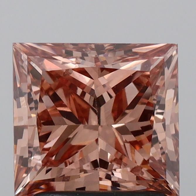 Princess Fancy Brown Lab-grown Diamond 1.81ct SI1 loose diamond