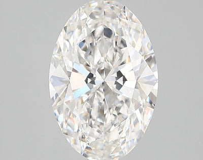 Oval Lab-Grown Diamond 2.87ct F VVS1 (IGI)