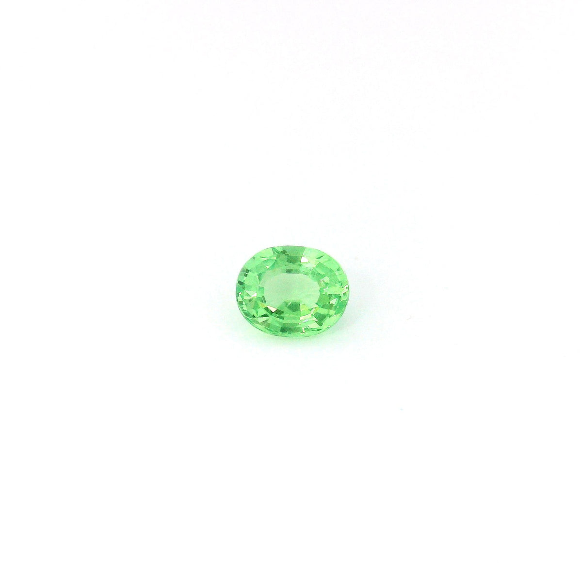 Oval Green Garnet 0.43ct loose gemstone