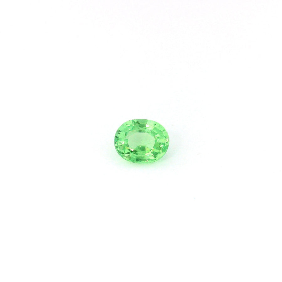 Oval Green Garnet 0.43ct loose gemstone