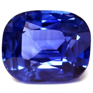 Cushion Blue Sapphire 2.56ct loose gemstone