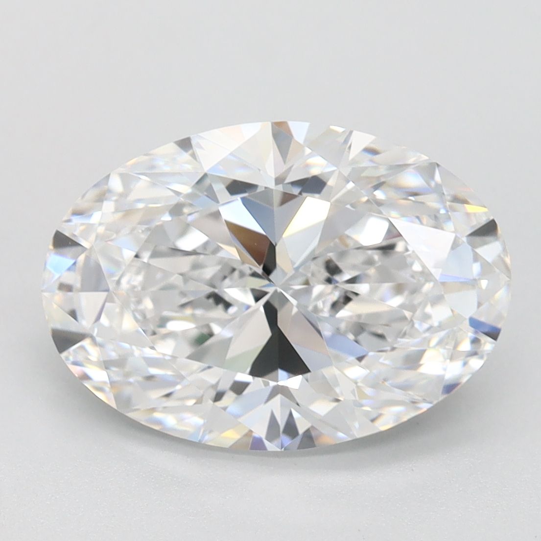 Oval Lab-Grown Diamond 2.89ct D IF
