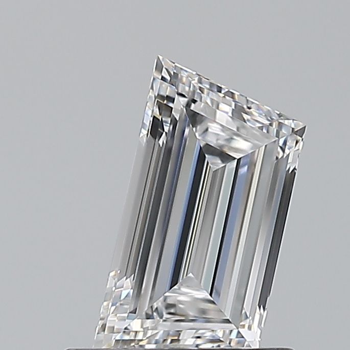 Trapezoid Natural Diamond 0.70ct D VVS2