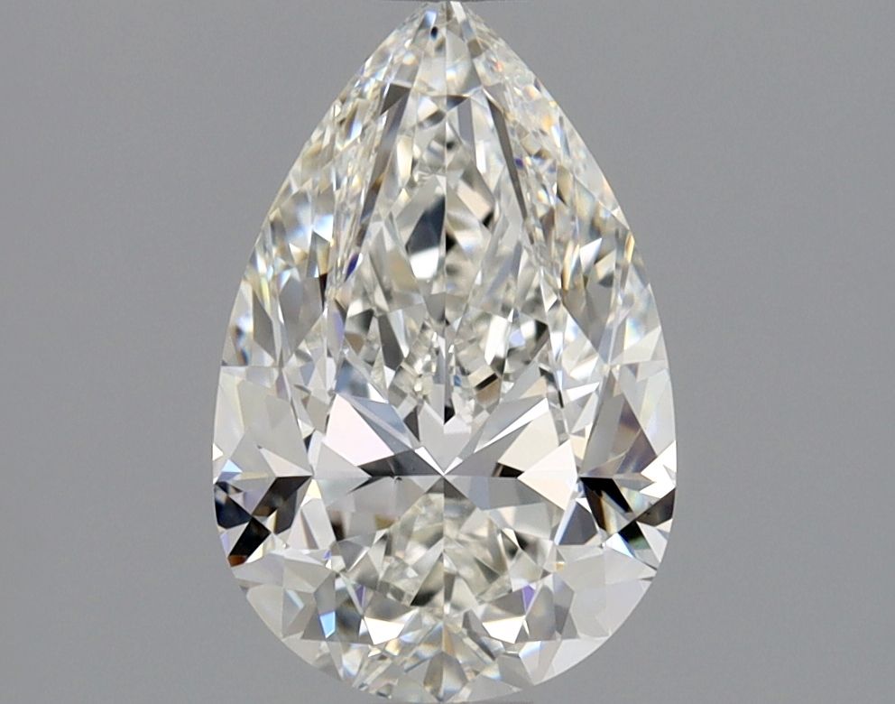 Pear Natural Diamond 1.30ct H VS1