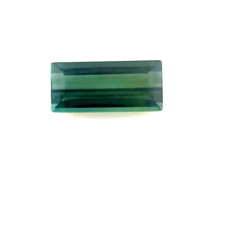 Baguette Green Tourmaline 0.965ct loose gemstone
