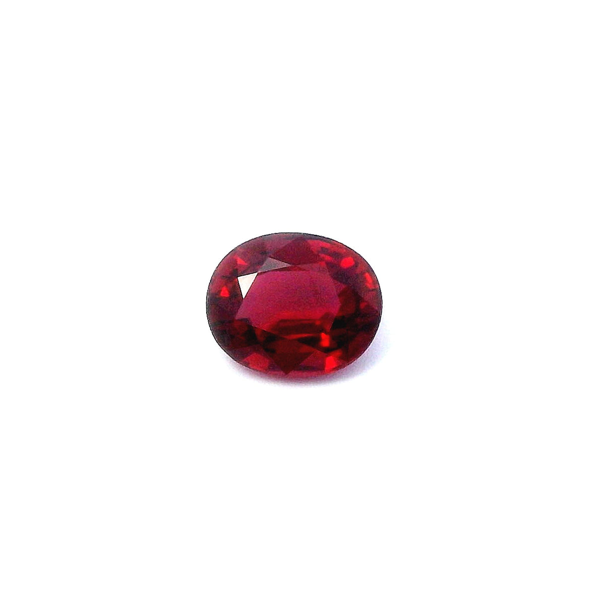 Oval Red Ruby 1.08ct loose gemstone