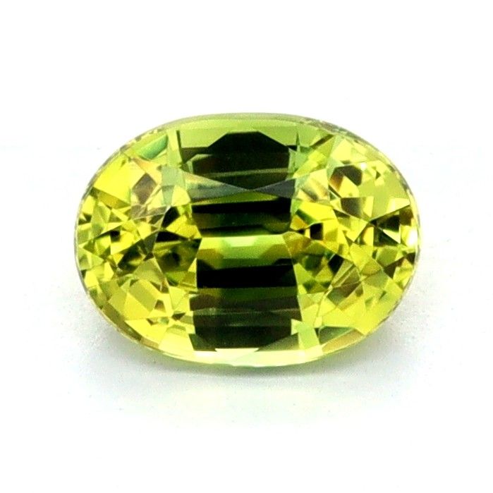 Oval Multi_color Sapphire 0.42ct loose gemstone