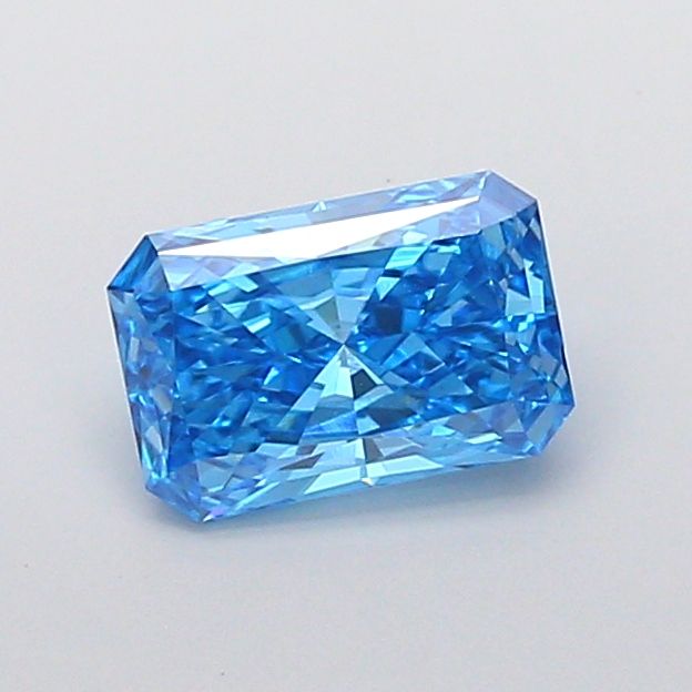 Radiant Fancy Vivid Blue Lab-grown Diamond 1.58ct VS1 loose diamond