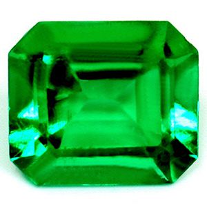 Emerald Green Emerald 0.63ct loose gemstone