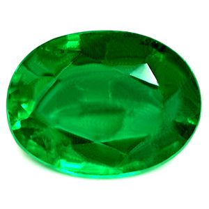 Oval Green Emerald 1.44ct loose gemstone