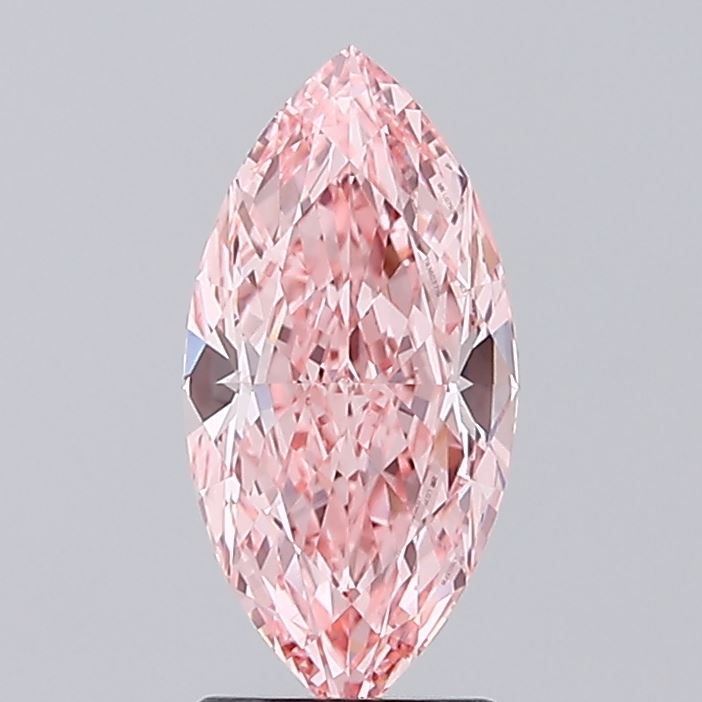 Marquise Fancy Vivid Pink Lab-grown Diamond 2.02ct VS1 loose diamond