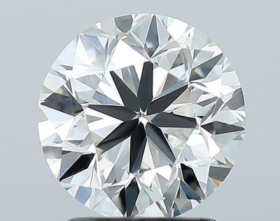Round Natural Diamond 2.01ct G VVS1