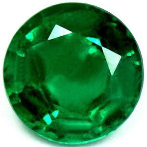 Round Green Emerald 1.53ct loose gemstone