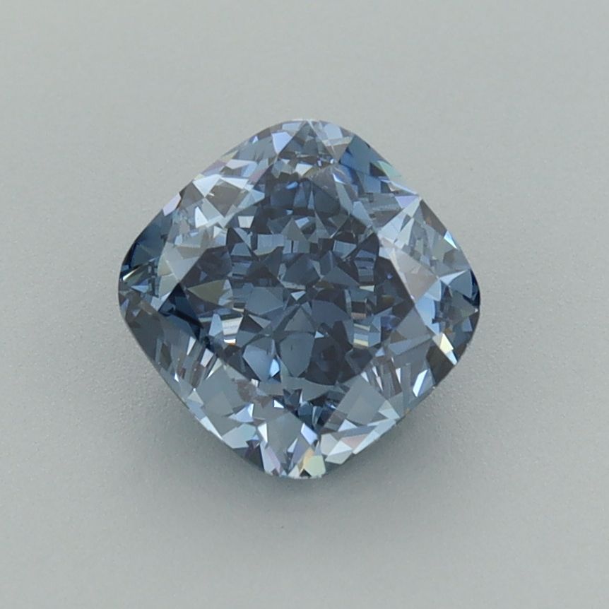 Cushion Fancy Vivid Blue Lab-grown Diamond 1.32ct VS1 loose diamond
