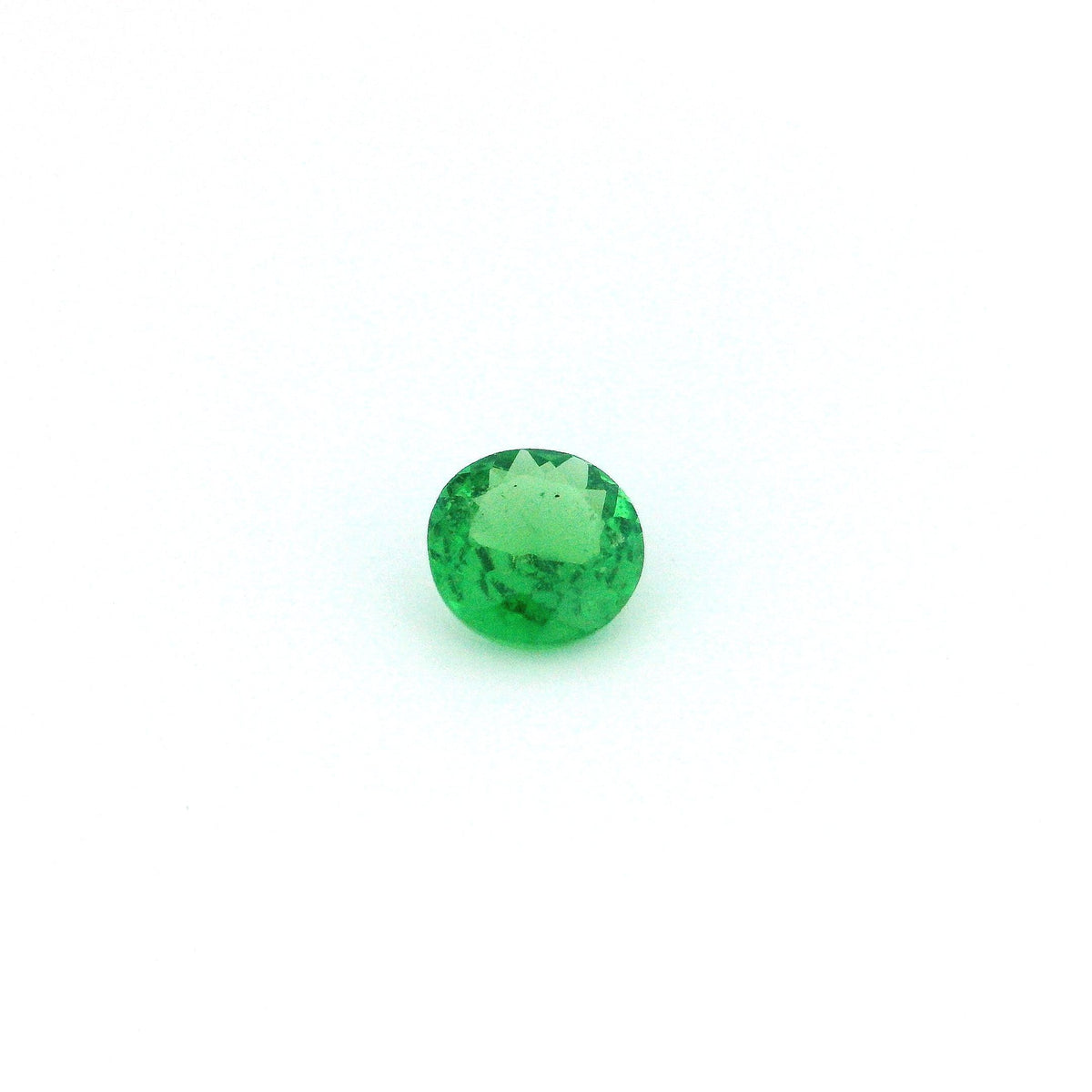Round Green Garnet 0.54ct loose gemstone