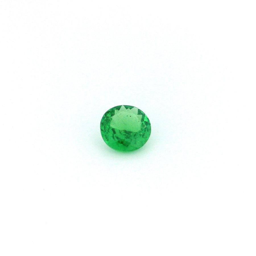 Round Green Garnet 0.54ct loose gemstone