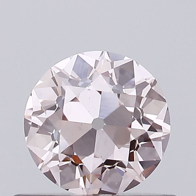 European Cut Fancy Light Pink Lab-grown Diamond 0.57ct VS1 loose diamond