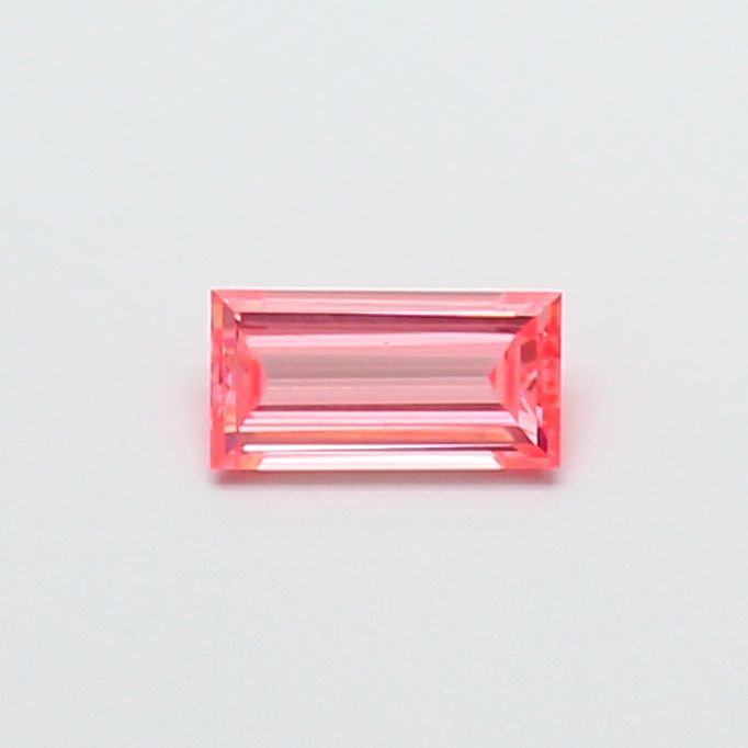 Baguette Fancy Vivid Pink Lab-grown Diamond 0.32ct VS1 loose diamond