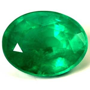 Oval Green Emerald 3.48ct loose gemstone