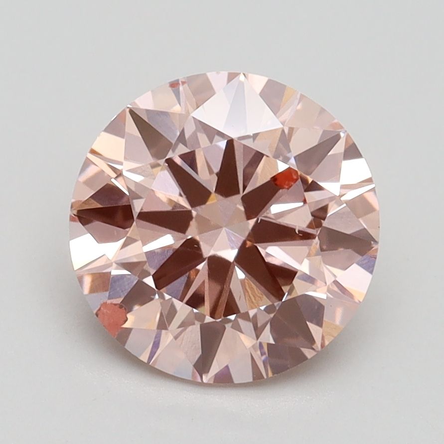 Round Fancy Intense Pink Lab-grown Diamond 2.15ct SI1 loose diamond