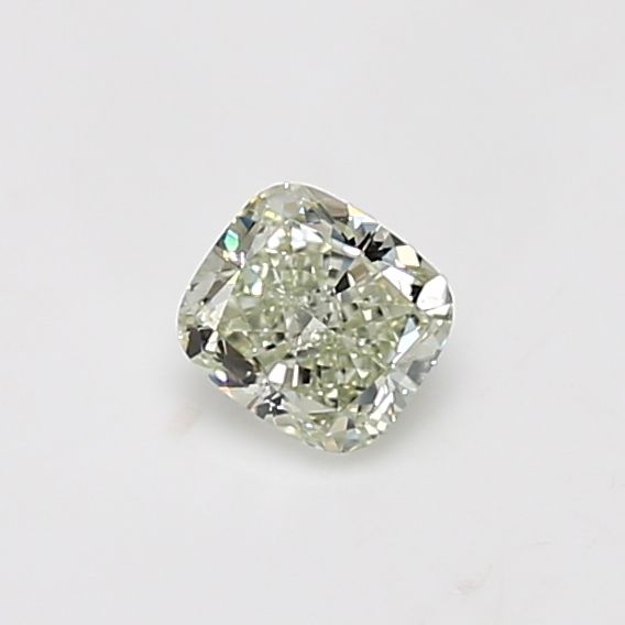 Cushion Fancy Light Green Natural Diamond 0.4ct VS2 loose diamond