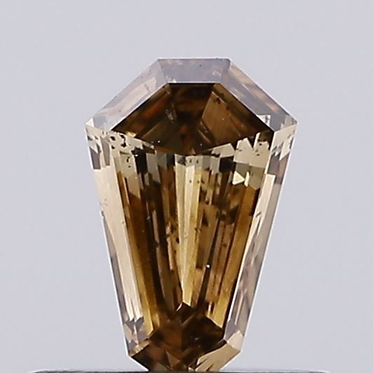 Shield Fancy Brown Natural Diamond 0.24ct SI2 loose diamond