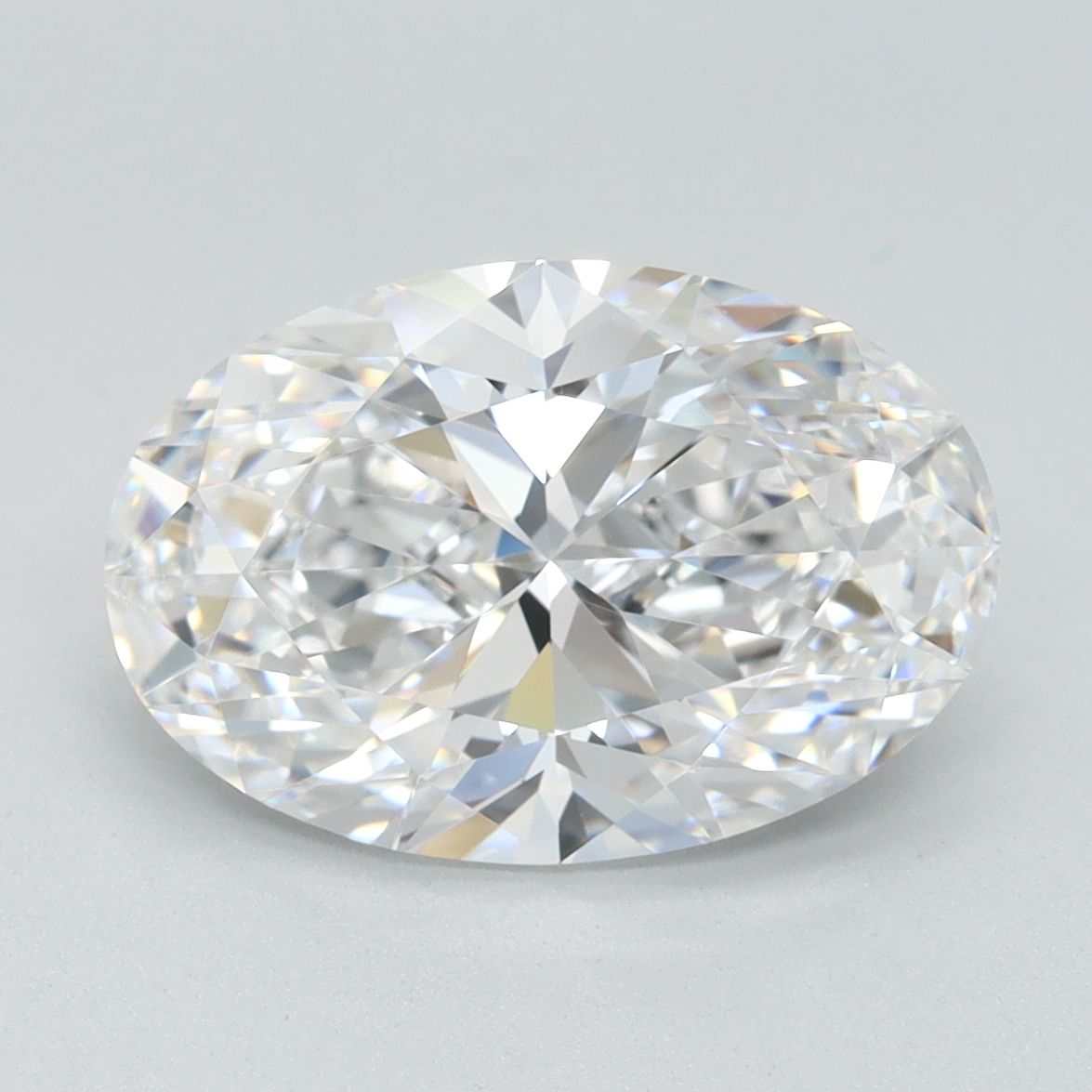 Oval Lab-Grown Diamond 2.72ct D FL