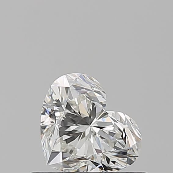 Heart Natural Diamond 0.52ct I IF