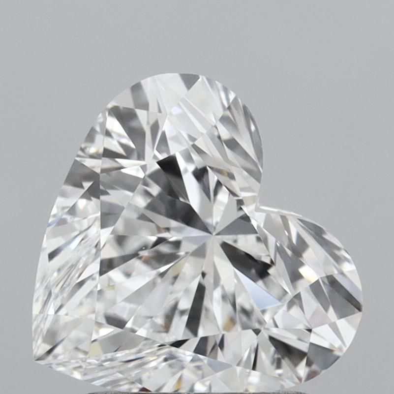 Heart Lab-Grown Diamond 1.57ct D IF