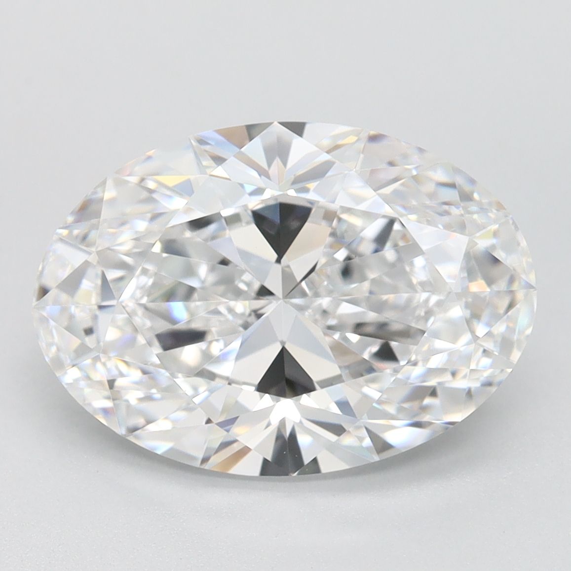 Oval Lab-Grown Diamond 3.29ct D FL