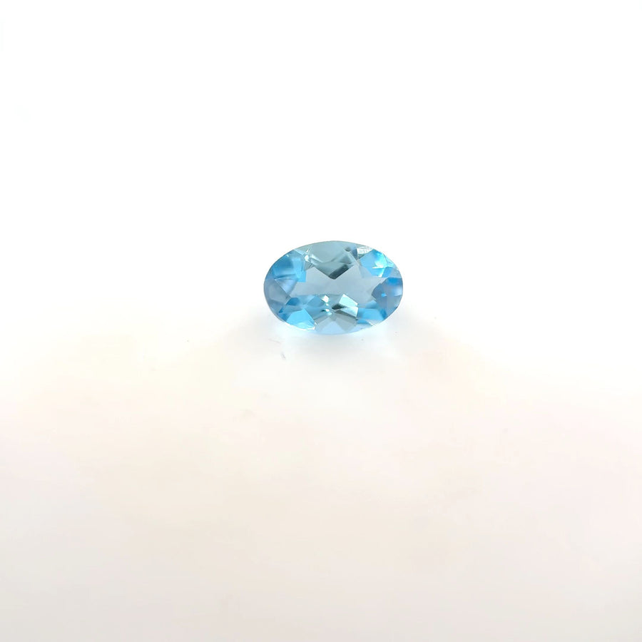 Oval Blue Aquamarine 0.41ct loose gemstone