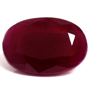 Oval Red Ruby 2.3ct loose gemstone