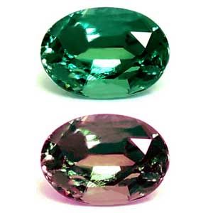 Oval Green Alexandrite 0.16ct loose gemstone