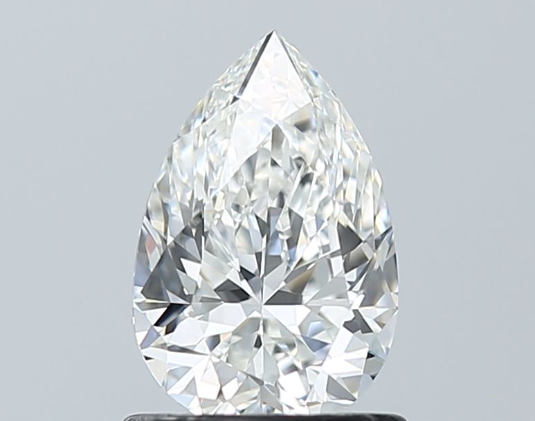 Pear Natural Diamond 1.00ct G IF