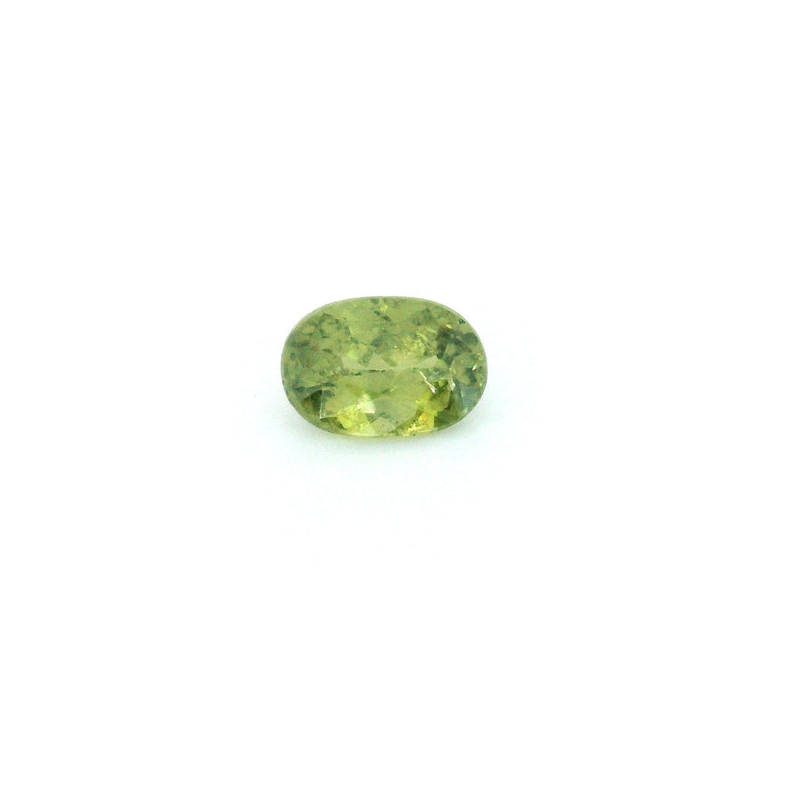 Oval Green Garnet 0.68ct loose gemstone