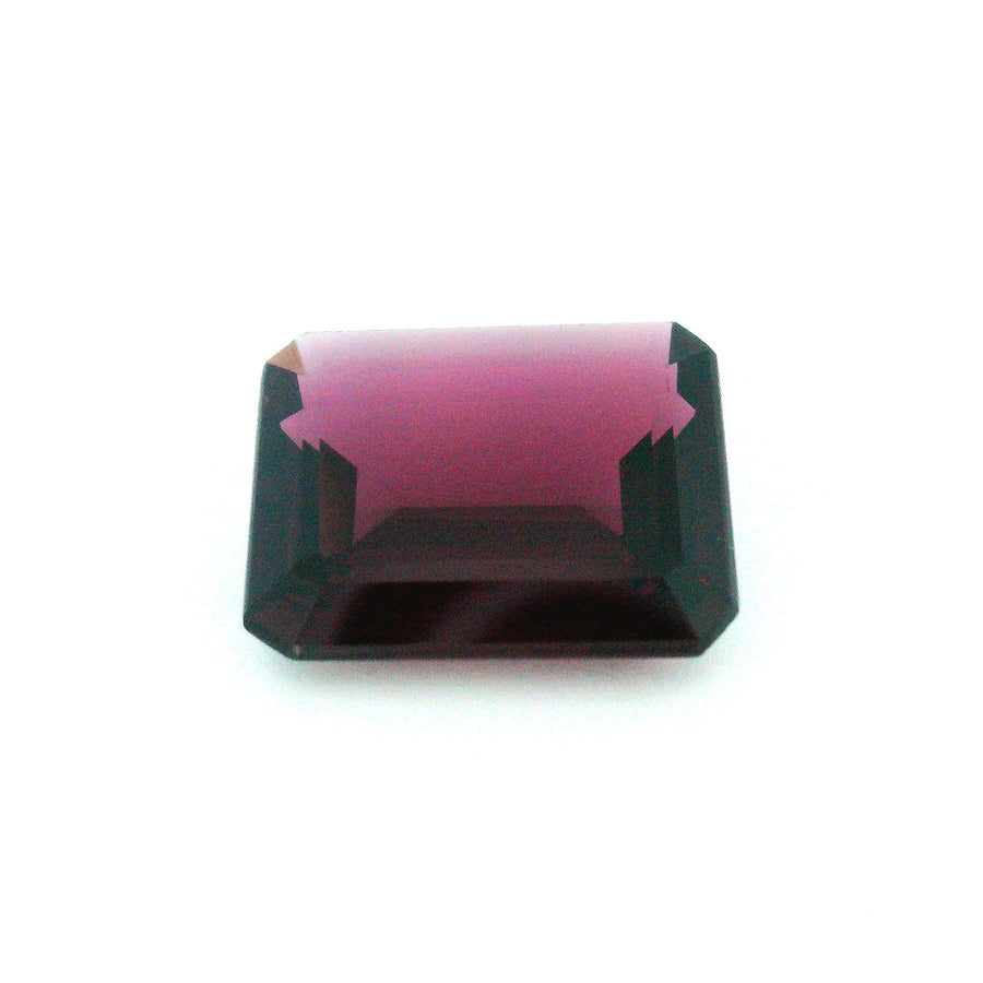 Octagonal Purple Garnet 5.91ct loose gemstone