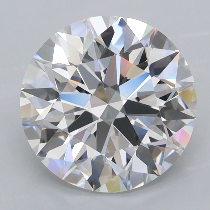 Round Lab-Grown Diamond 2.82ct D FL