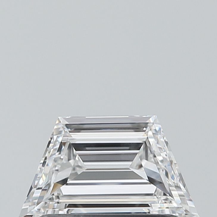 Trapezoid Natural Diamond 0.53ct D VVS2