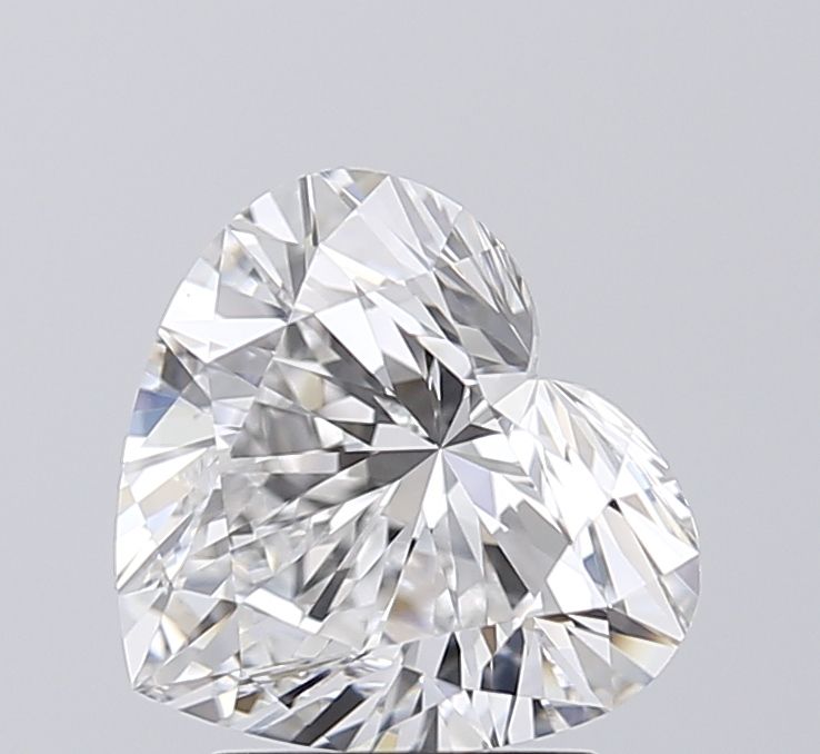 Heart Lab-Grown Diamond 2.07ct E VVS1