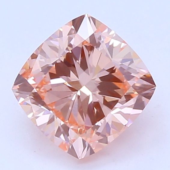Cushion Fancy Vivid Pink Lab-grown Diamond 0.5ct VS1 loose diamond