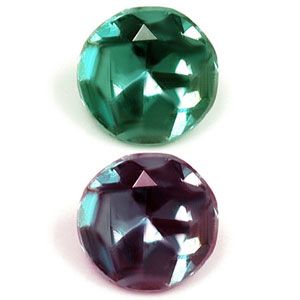 Round Green Alexandrite 0.18ct loose gemstone